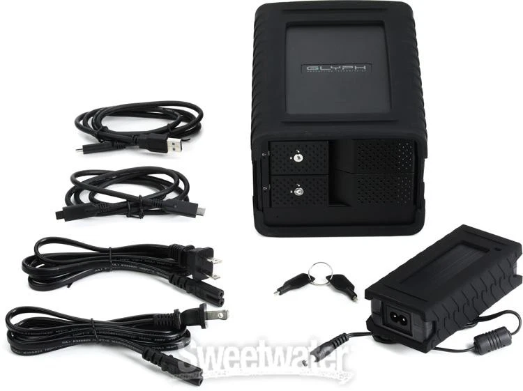 Glyph Blackbox Pro RAID 24TB USB-C Desktop Hard Drive - Black - Image 3 of 4