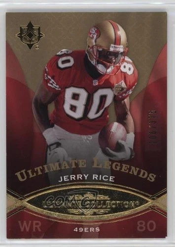 2009 Upper Deck Ultimate Collection Ultimate Legends /375 Jerry Rice #105 HOF