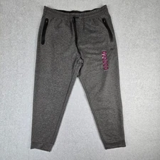 NWT RBX Pants Mens Size XL Joggers Sweatpants Pockets Drawstring Gray