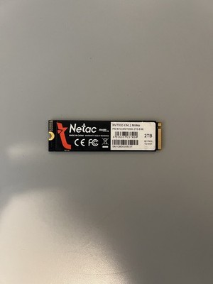NEW Netac 2TB Internal SSD PCle Gen 4x4 NVMe 7300MB/s
