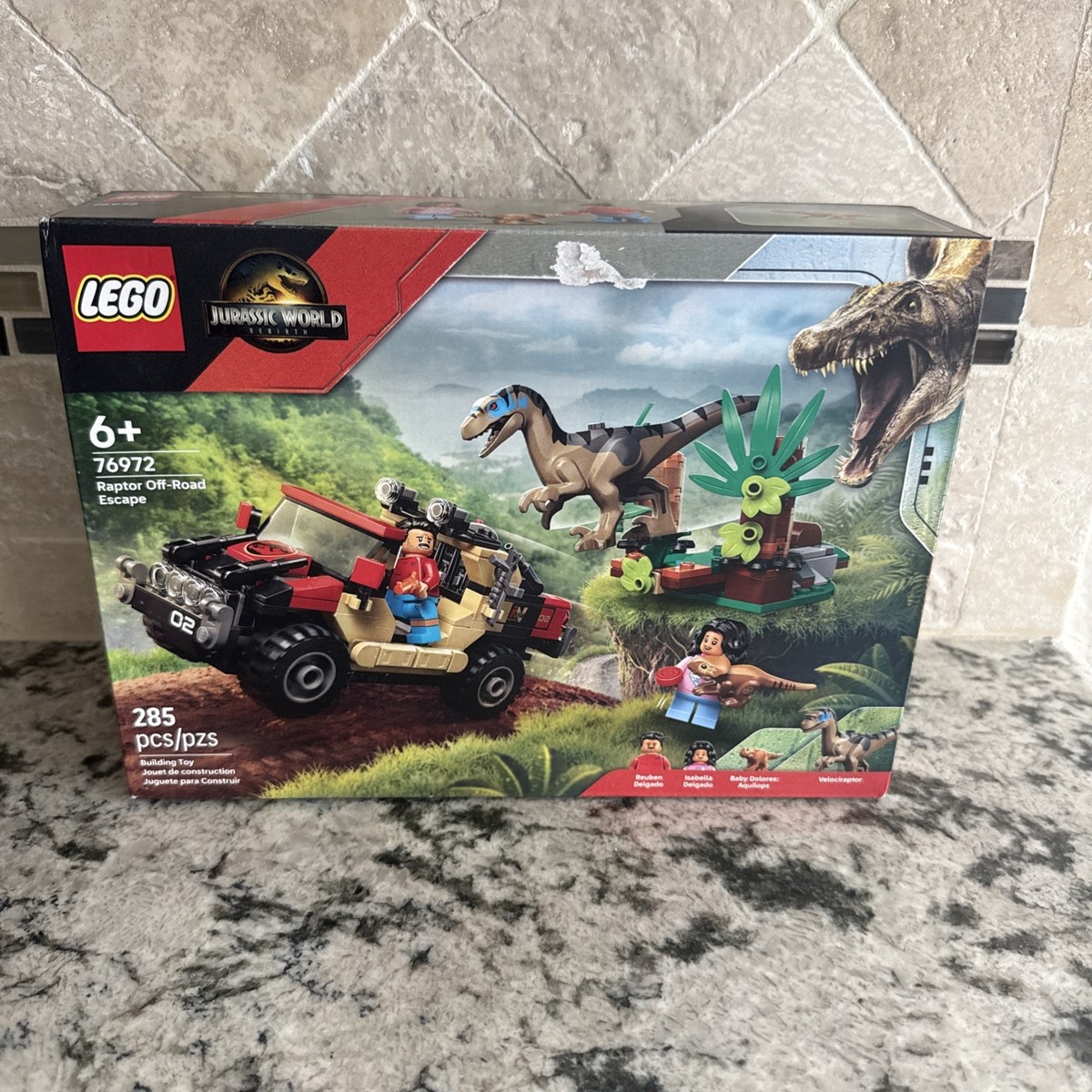 LEGO Jurassic World Rebirth: Raptor Off-Road Escape Set 76972