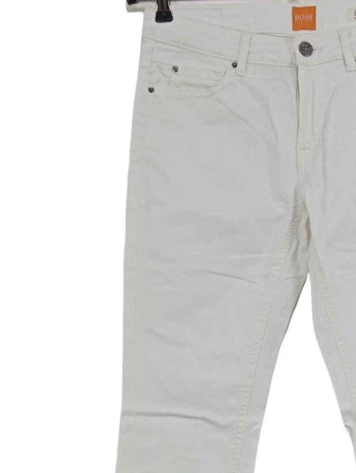 HUGO BOSS Vaquero slim Mujeres Vaquero Talla EU 36 blanco look casual - Imagen 3 de 4
