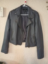 Forever 21 Women's Faux Leather Motorcycle Jacket Size L