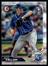2019 Bowman Brad Keller Rookie Kansas City Royals #6