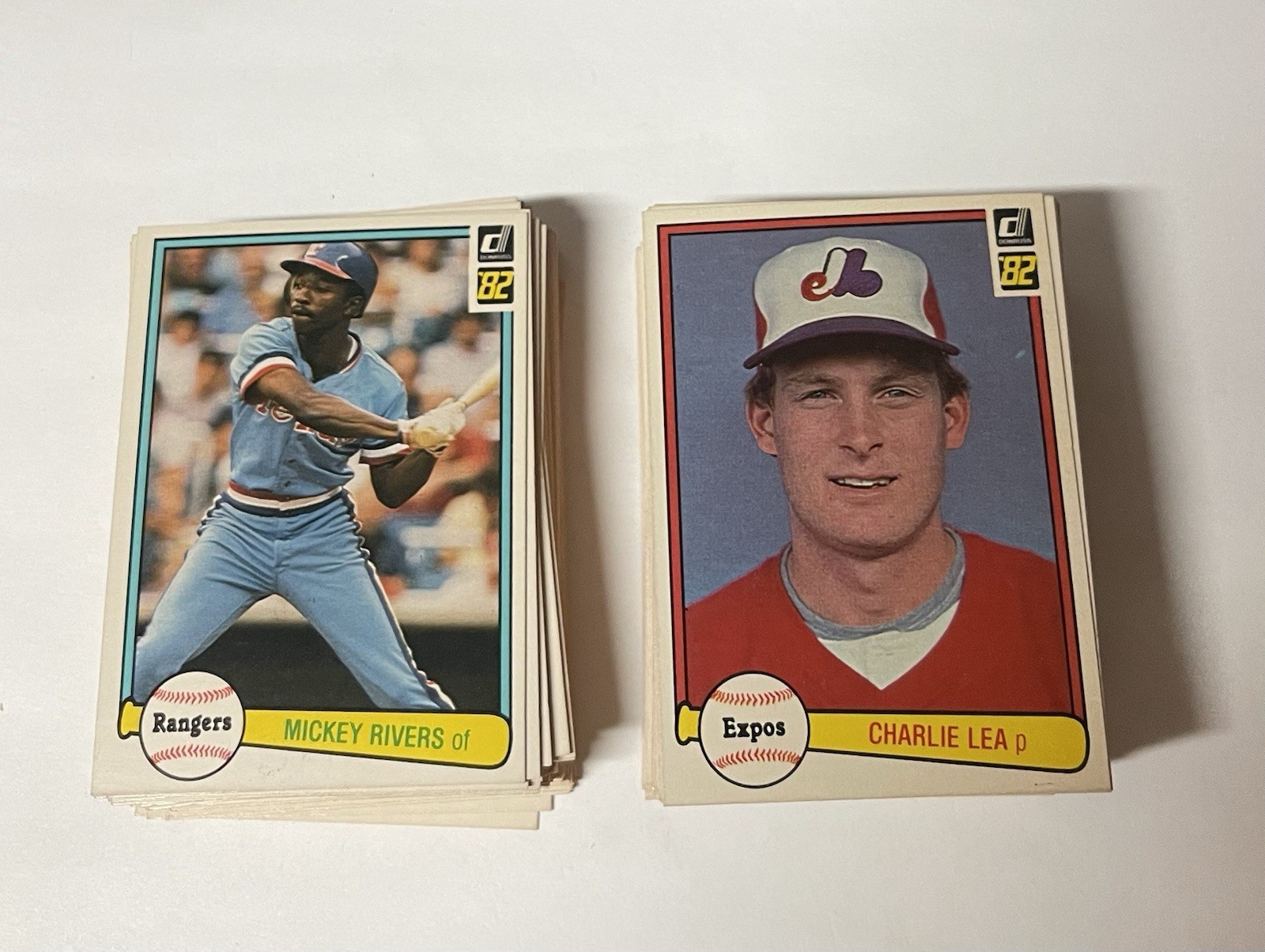 1982 Donruss Commons You Pick #321-652