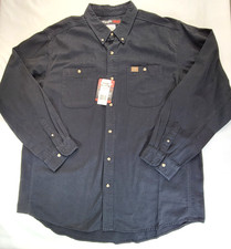 NWT Wrangler Riggs Workwear Room to Move Shirt Black Men's 2XL