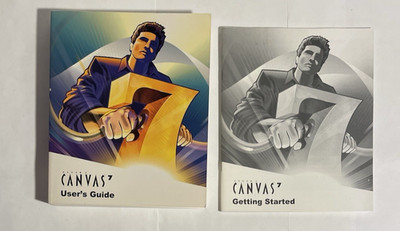 Deneba Canvas 7 User's Guide. Paperback Book. Getting Started Canvas 7 set of 2