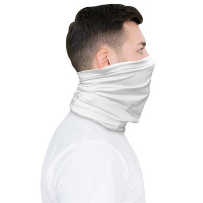 Mueller Neck Gaiter Multi-Functional Cover Up: One Size (White)