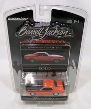 2007 Greenlight Barrett Jackson 1970 Plymouth Cuda AAR Coupe 1/64 Car New