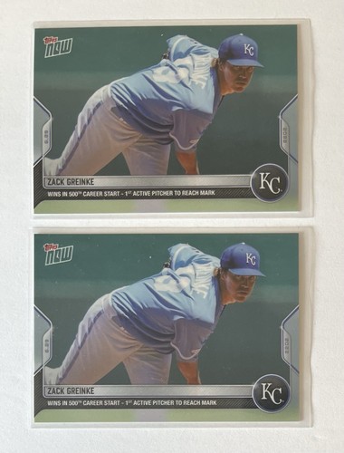2022 Topps Now 431 Zack Greinke