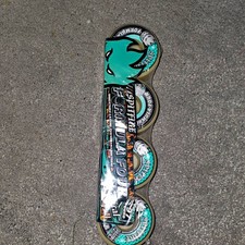 Spitfire Formula Four Skateboard Wheels 52mm x 28.5mm Black/Teal/White 200215