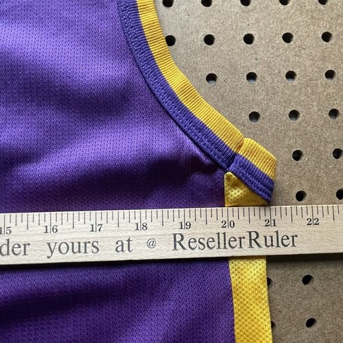VTG Champion Shaquille O'neal LA Lakers Jersey Purple XL(18-20) Boys - Picture 9 of 10