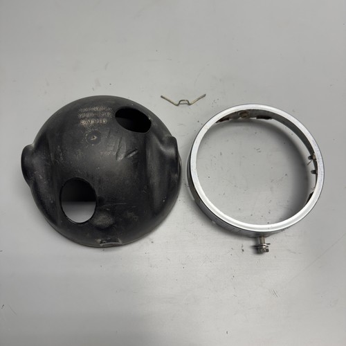 1978 Yamaha DT100 DT 100 headlight assembly shell head light bucket ring - 第 1/12 張圖片