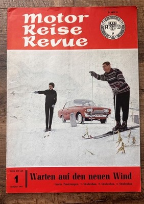 Motor Reise Revue ERSTAUSGABE Heft 1 von 1962 Oldtimer Automobilia
