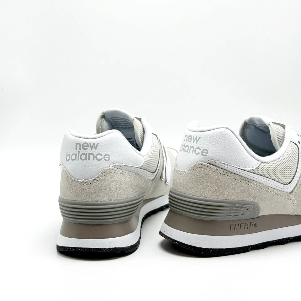 *NUEVO* Hombres New Balance 574 Nimbus Cloud / Blanco (ML574EVW), Talla 8.0 - 13.0 👍 Foto 4 de 4