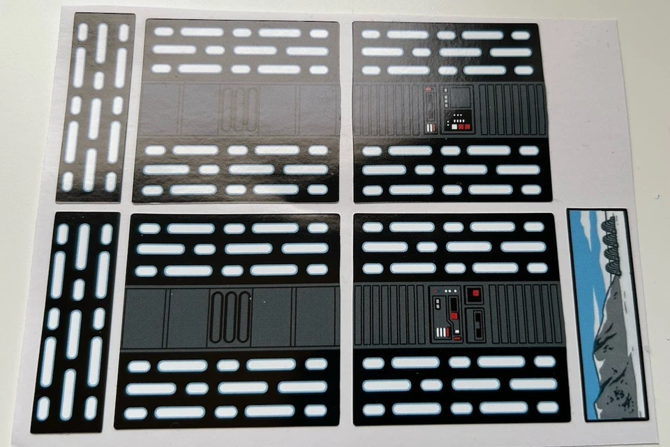 MARKENLOS Lego Star Wars Custom Ersatz Sticker sheet for UCS 75313 AT-AT Walker