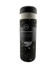 W&P Porter Glass Insulated Water Bottle W/ Protective Silicone Sleeve | 20 Oz