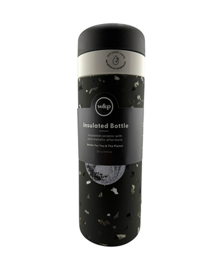 #ad Wamp;P Porter Glass Insulated Water Bottle W Protective Silicone Sleeve 20 Oz $16.71