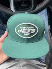 New Era 9Fifty NY Jets NFL Men’s White/Green SnapBack Baseball Cap Hat