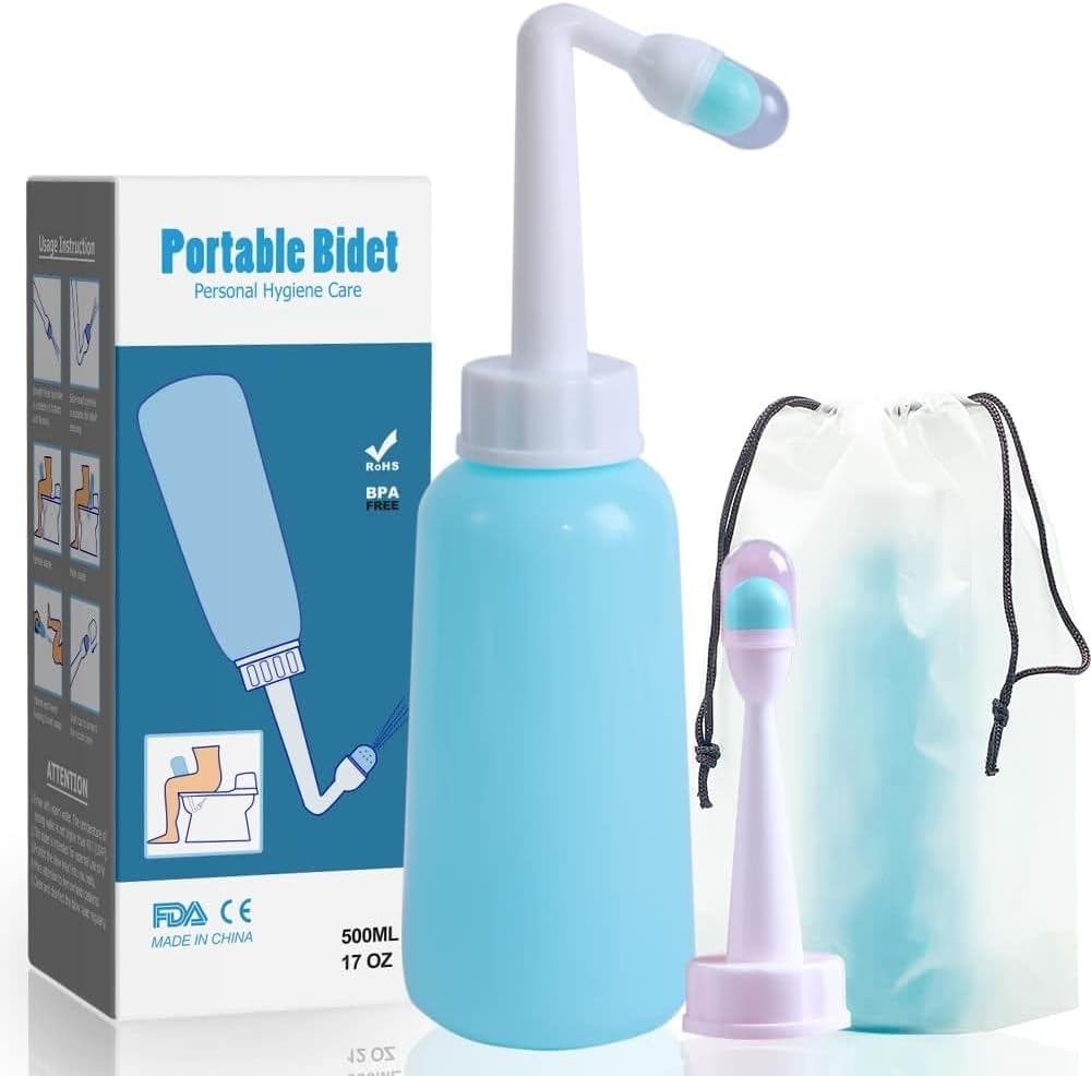 Postpartum Perineal Wash Bottle Portable Bidet -500Ml,Women Peri Recovery Postpa