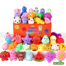 60 Pack Mochi Squishy Toys, Kawaii Mini Animal