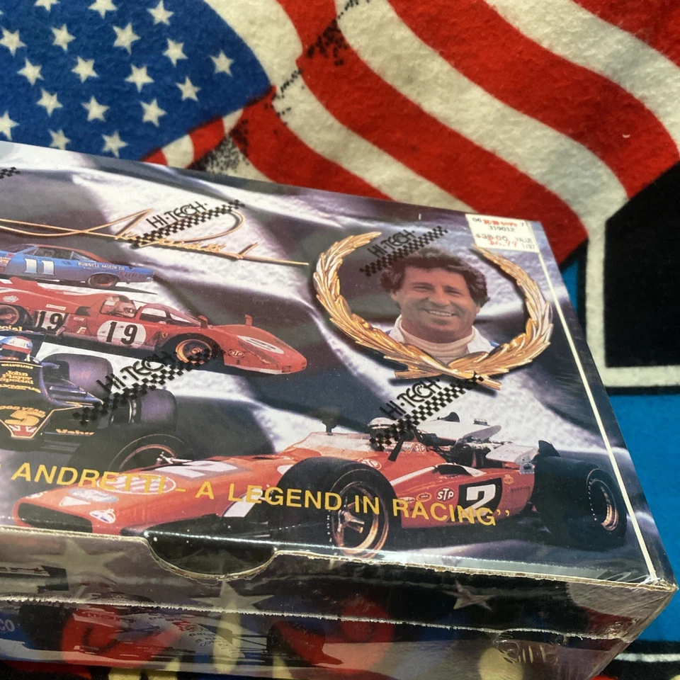SEALED 1992 Hi-Tech Mario Andretti Legend In Racing Card Set NEW Sealed - Image 4 of 4