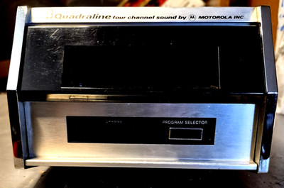 Motorola GA48HW Quadraline 8 Track  Quadraphonic Tape Player  Rare 4 Channel