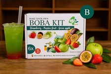 Bubble Tea Set Starter Kit Erdbeere Passionsf...