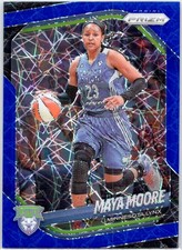 2025 Panini Prizm WNBA #135 Maya Moore Blue Velocity Prizms