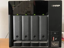 QNAP TS-473A-8G-US 4 Bay High-Speed Desktop NAS with AMD Ryzen 4-core CPU, 8G...