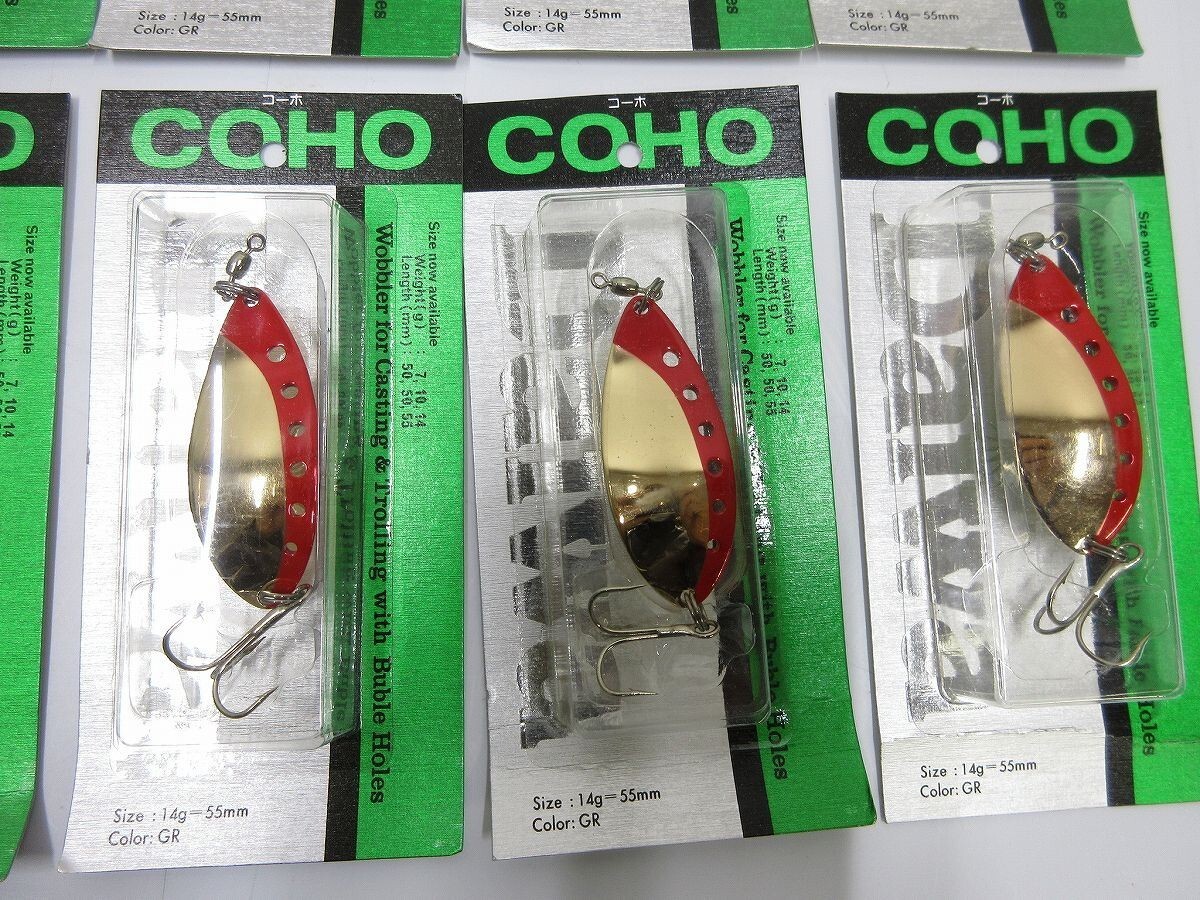 Daiwa Coho 14g GR set of 10 spoons / AW0961/72 - Image 4