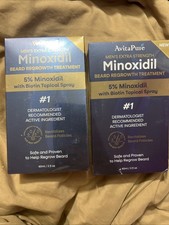 Minoxidil Regrowth Treatment for BEARDS 5 Minoxidil Men 60ml/2 FL OZ- 2 Pack