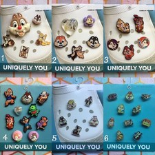 Crocs Handmade jibbitz 5pc disney Chip and Dale rescue rangers shoe charms