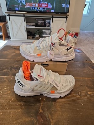 Nike Air Presto x Off-White White 2018 Size 7 Mens 8.5 Womens AA3830-100 NEW