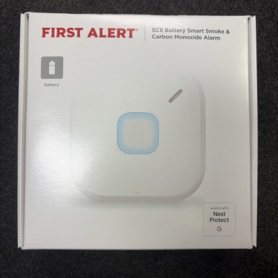 First Alert SC5 Smart Smoke and Carbon Monoxide Detector - Battery Powered