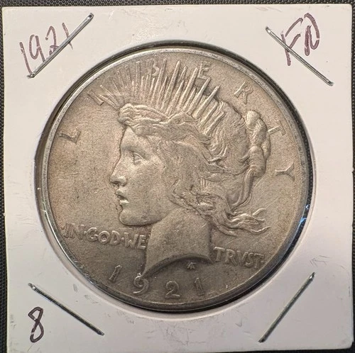 1921 Peace Dollar Silver $1