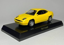 Kyosho 1:64 Fiat Coupe Yellow Diecast Car Model