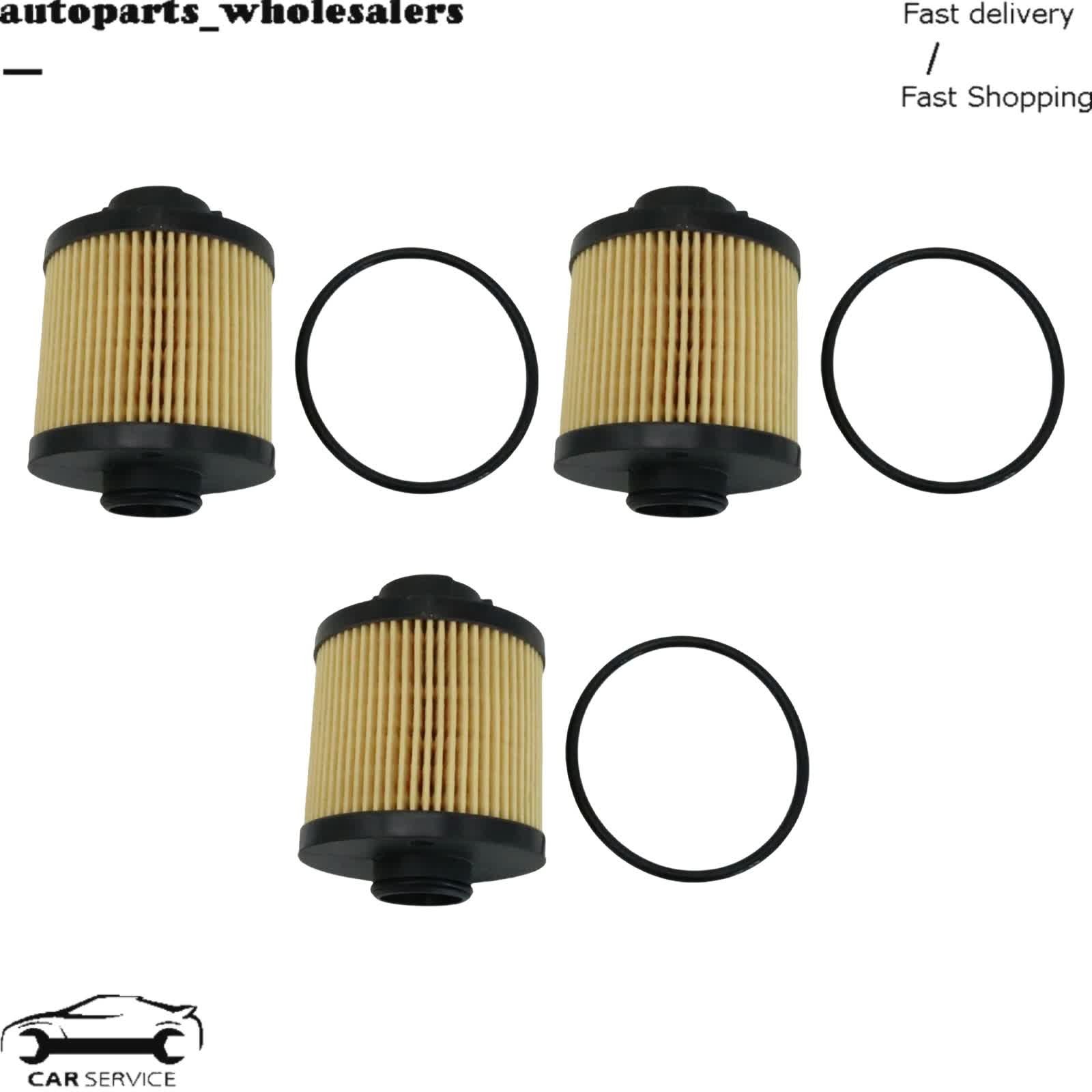 3Pcs For 2004-2008 Lamborghini Gallardo New Oil Filter 07L115561C