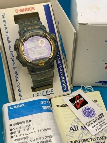 CASIO VINTAGE G-SHOCK DW-9700K-9T GULFMAN 1999 ICERC boxed Japan Y Titanium