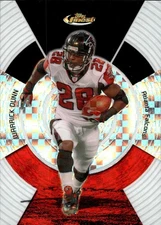 2005 Topps Finest X-Fractor /250 Warrick Dunn #49 Atlanta Falcons