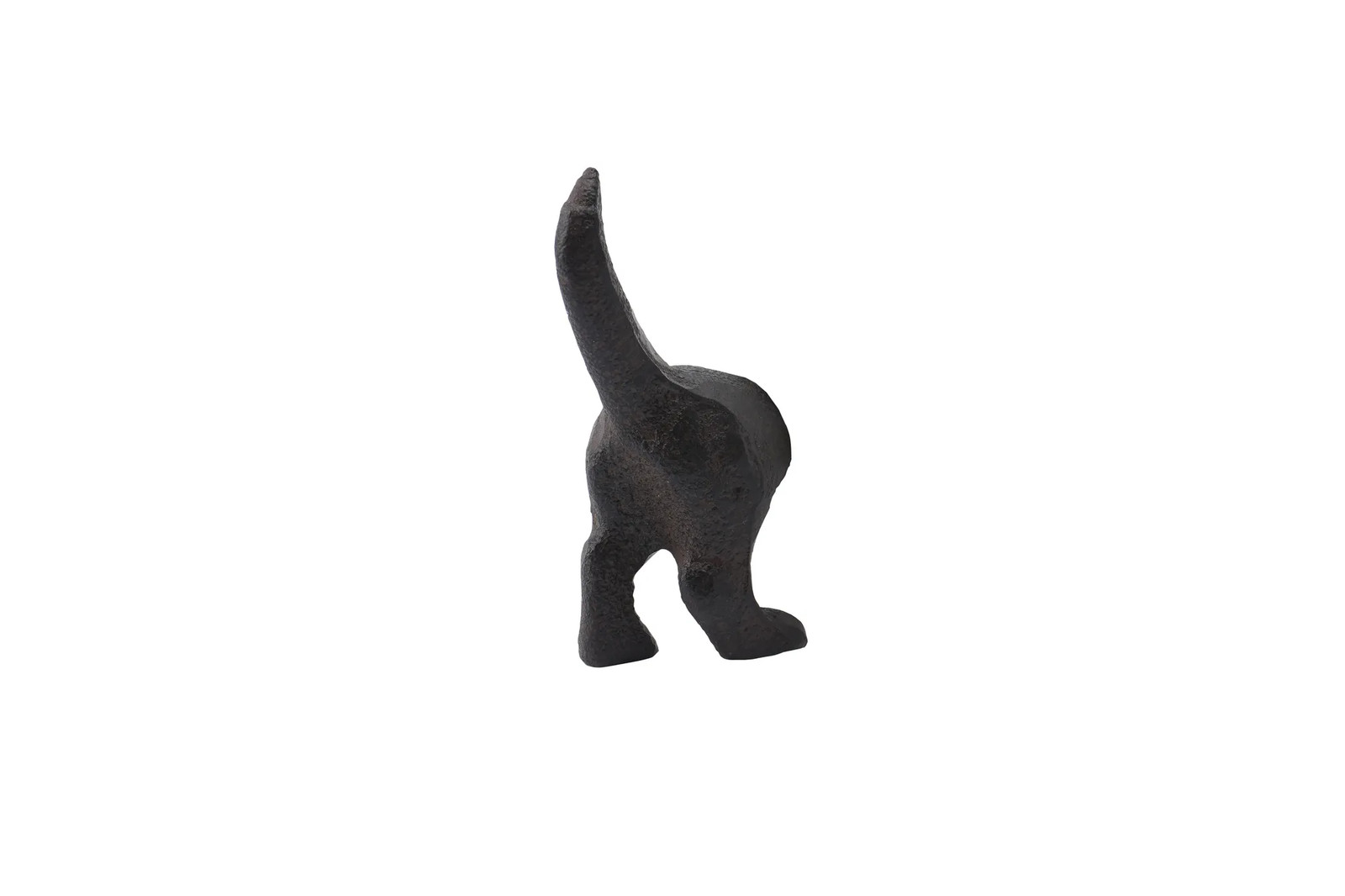 Cast Iron Dog Tail Wall Hook | Coat & Leash Holder
