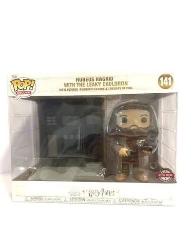 Funko Pop Deluxe Hagrid With The Leaky Cauldron 141 Harry Potter Special Edition