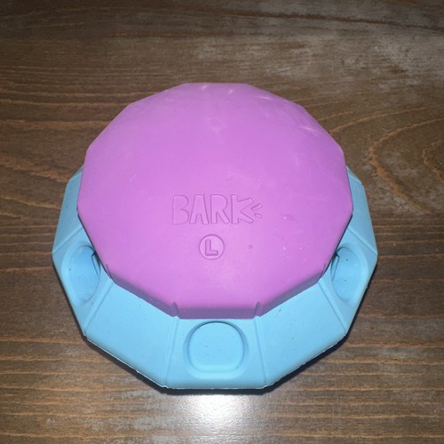 Bark Box Super Chewer Grrravitron Natural Rubber Treat Dispensing Dog Toy Medium