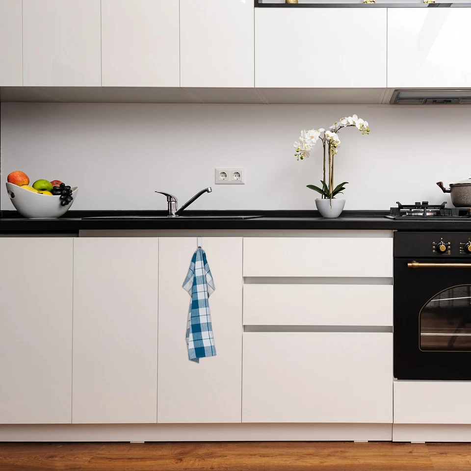 Set appendini da porta Ganci appendiabiti 3 kg 24 pz. Appendini da porta - Immagine 3 di 4