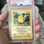 1999 Pokemon Jungle 1st Edition Pikachu #60/64 PSA 7 NM WOTC Non Holo