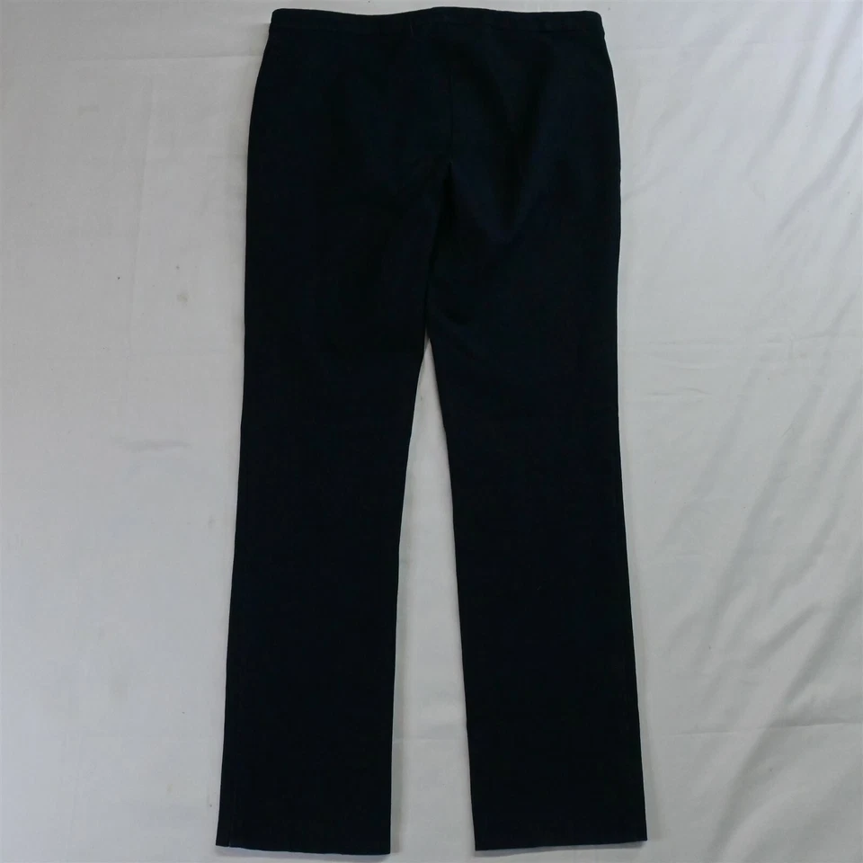 Pantalones de mezclilla elásticos rectos lavado oscuro Theory 2 Foto 3 de 3