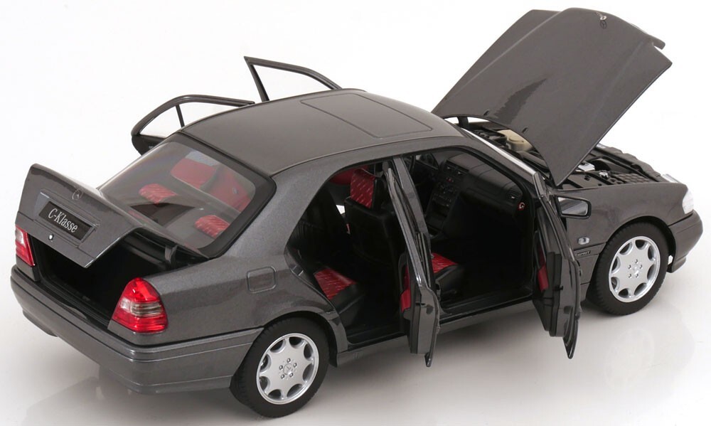 NOREV 1997 Mercedes C CLASS MOPF (W202) GREY 1:18 LE 1250pcs