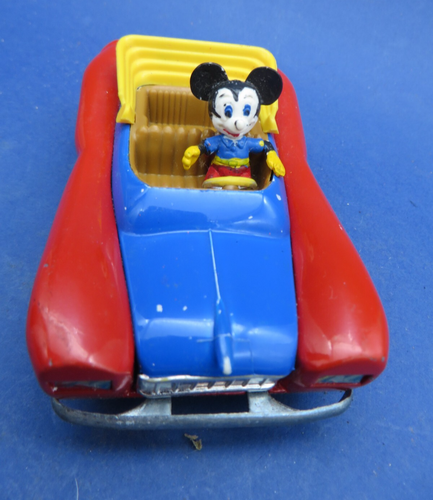 POLITOYS. M N°600 VINTAGE SERIE DISNEY 313 AUTO DI TOPOLINO - - Foto 5 di 9
