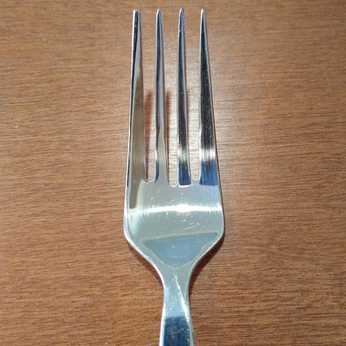 Set of Four (4) Dansk Origami II - 8 1/8" Dinner Forks - Rare HTF Vintage MCM - Picture 6 of 10