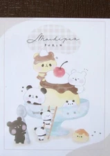Kamio Mochi Pan Panda Purin Mini Memo Pad ~KAWAII!!